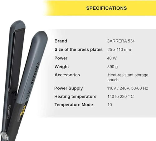 Carrera 534 Hair Straightner