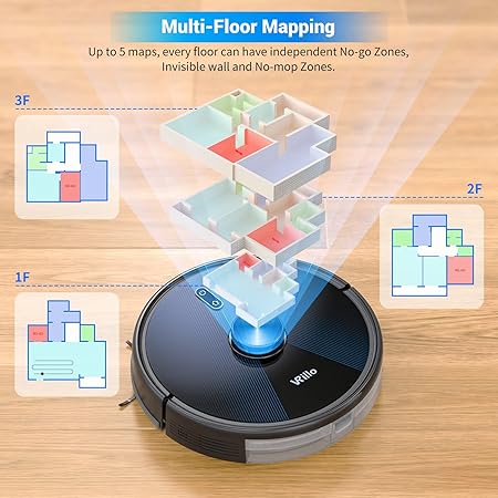 VRILLO ROBOT VACCUM AND MOP CLEANER