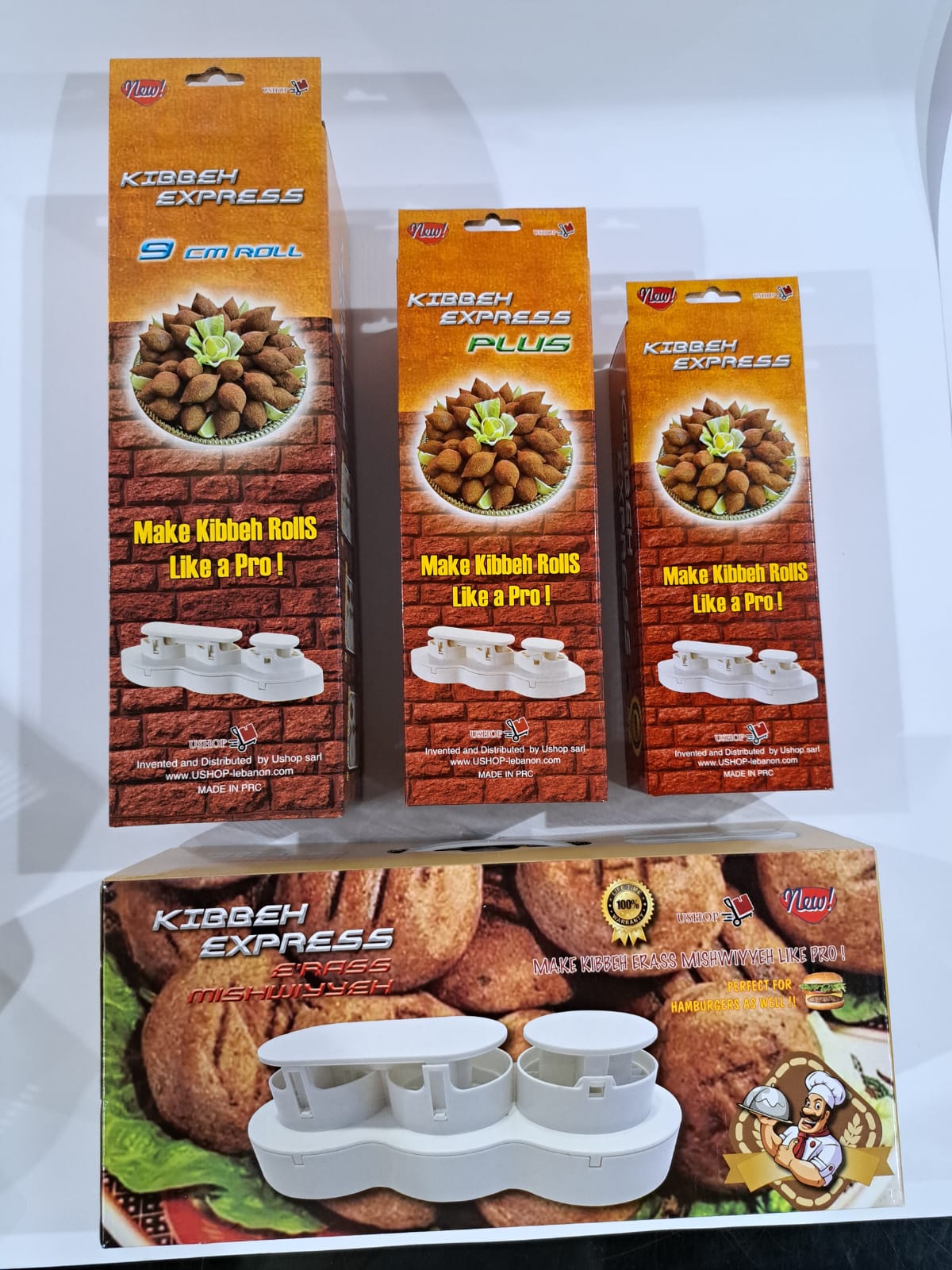 Kibbeh Express – Professional Kibbeh Maker (5cm | 7cm | 9cm | Meshwiyi)