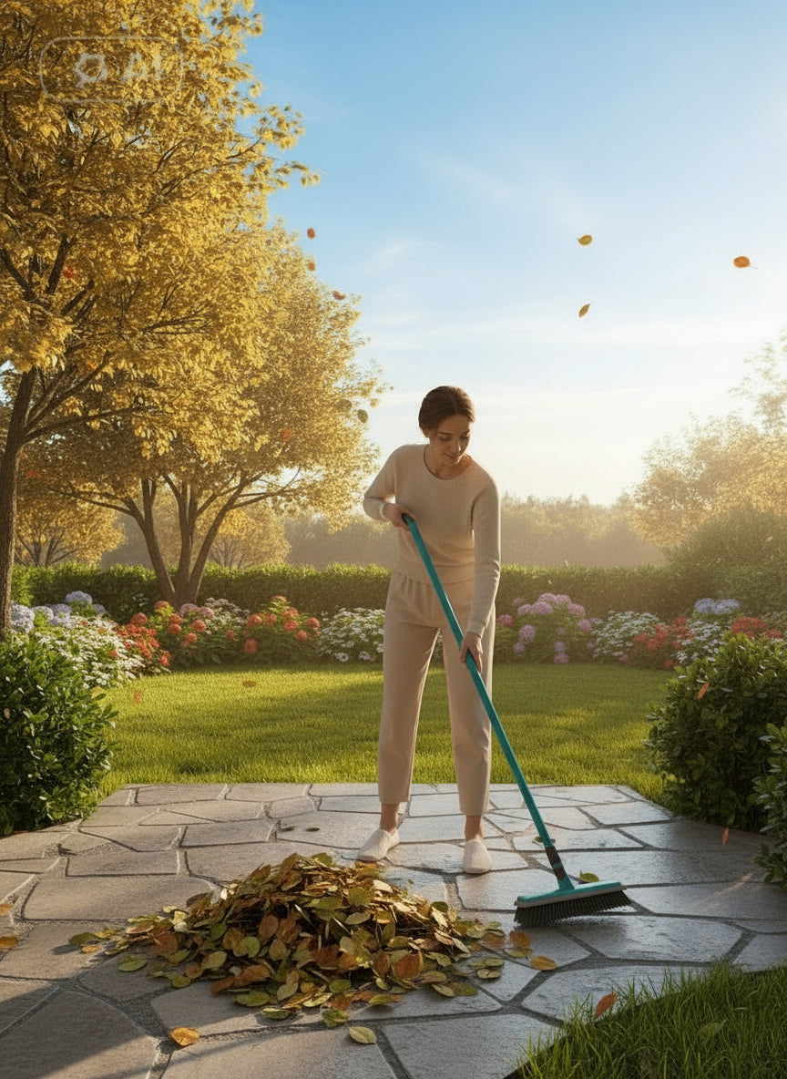 Rubber Broom