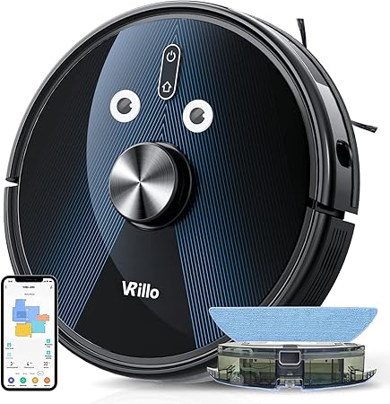 VRILLO ROBOT VACCUM AND MOP CLEANER