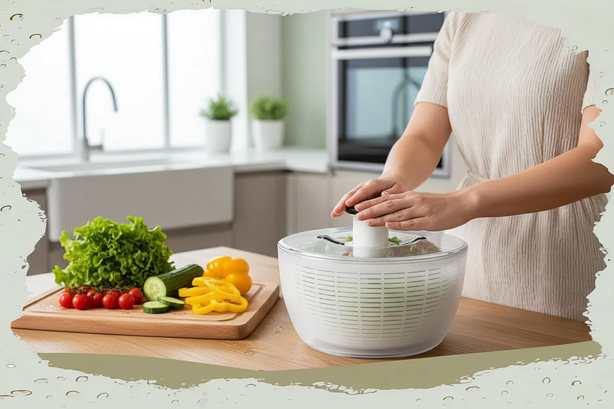 Multi-Function PUMP Salad Spinner
