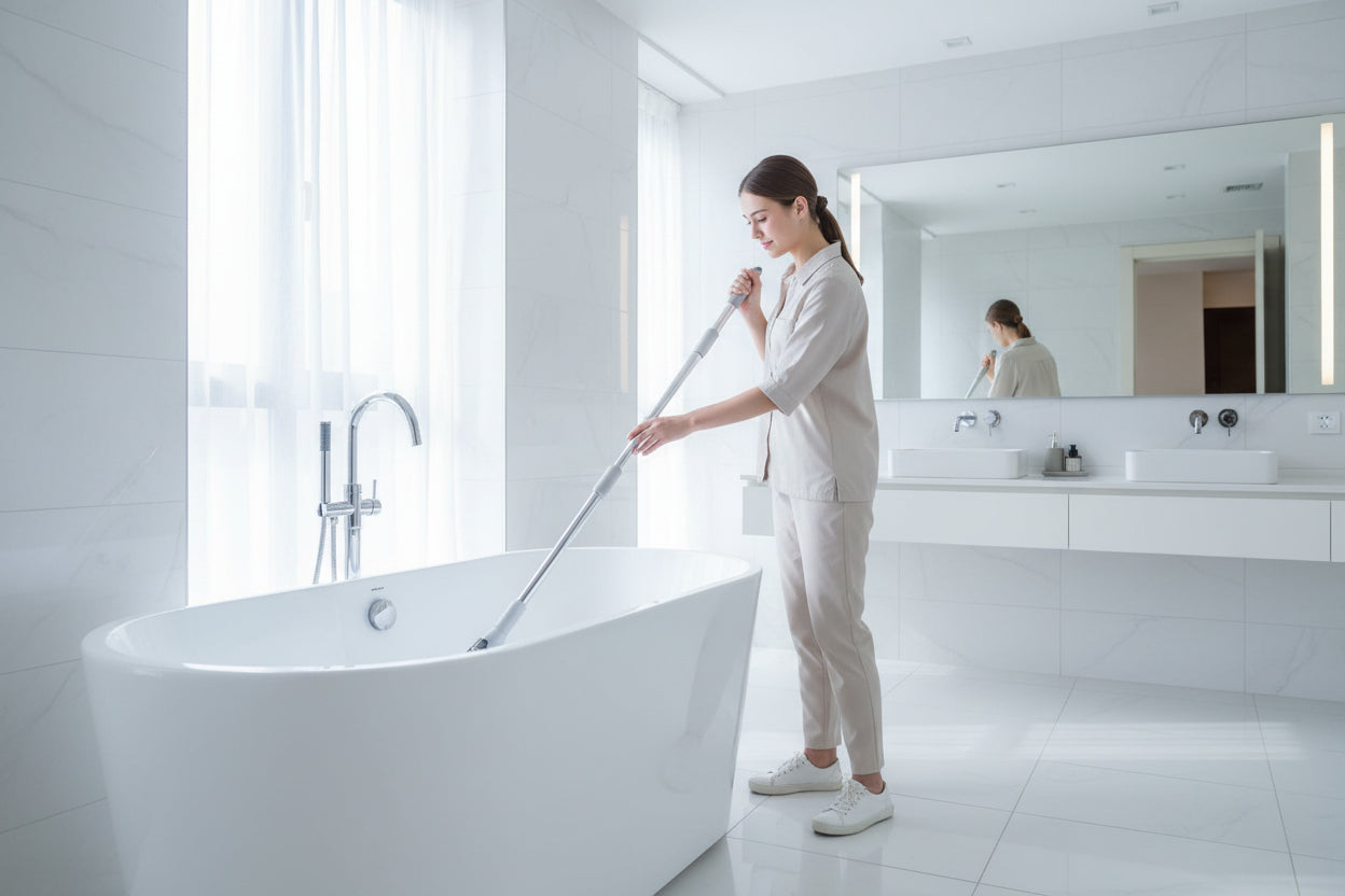 this is an electric rechargeable brush for multifunction cleaning usage